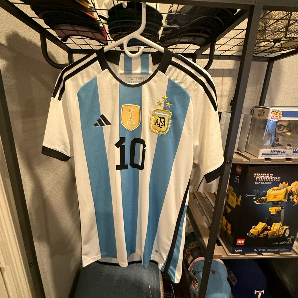 Argentina Final World Cup 2022 edition Jersey, Messi #10 Print